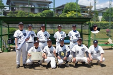 軟式野球大会、準優勝!